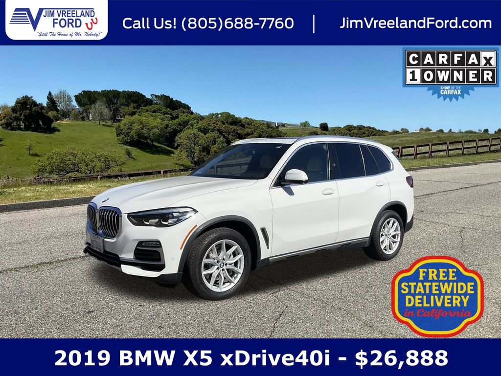 Used 2019 BMW X5 xDrive40i w/ Convenience Package
