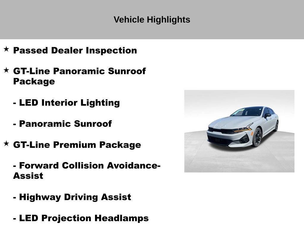 Certified 2024 Kia K5 GT-Line image 19