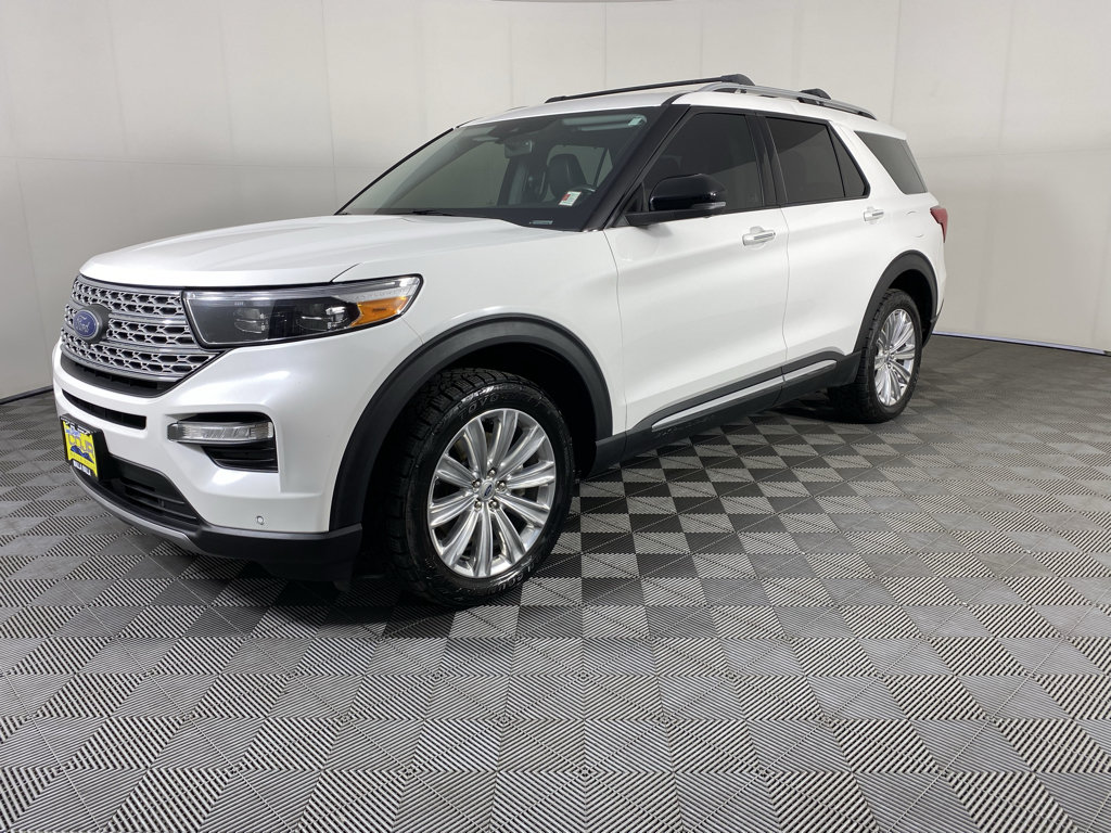 Used 2021 Ford Explorer Limited w/ Hybrid Equipment Group 310A AWD/4WD image 3