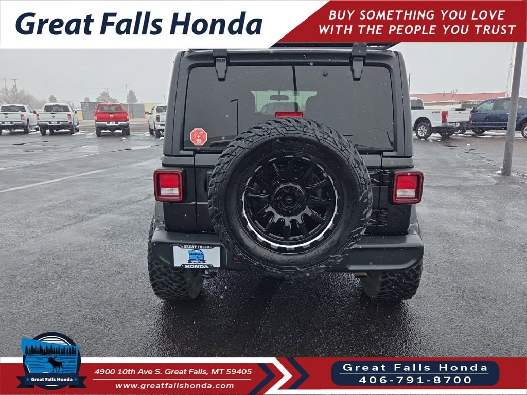 Used 2021 Jeep Wrangler Unlimited Sahara w/ Cold Weather Group image 6