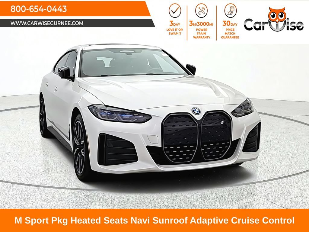 Used 2024 BMW i4 xDrive40i w/ M Sport Package AWD/4WD image 1