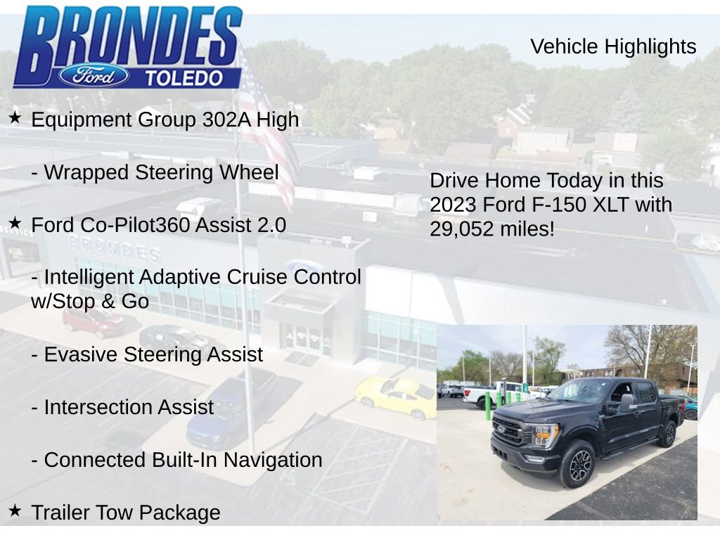 Used 2023 Ford F150 XLT w/ Equipment Group 302A High AWD/4WD image 17