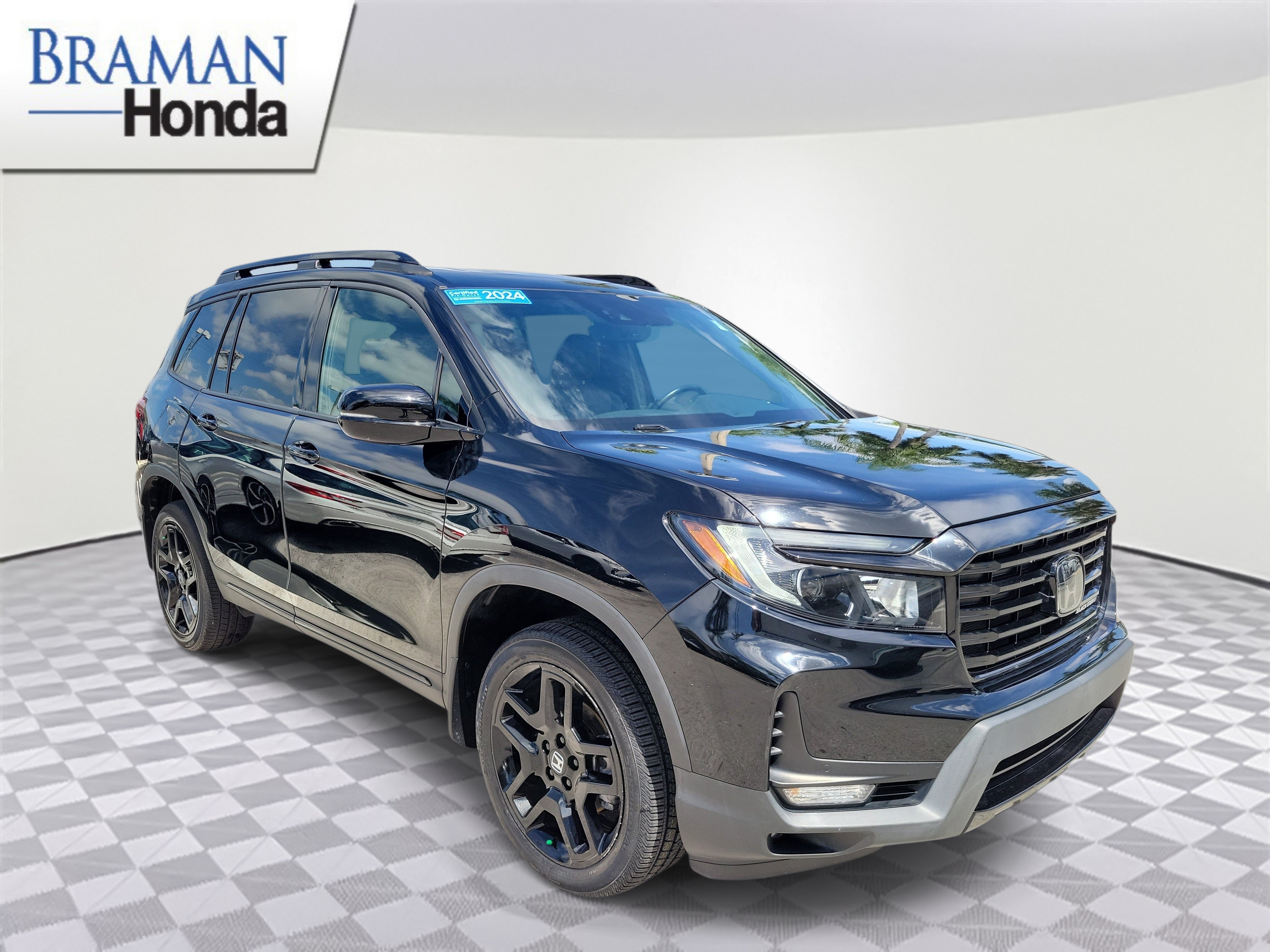 Certified 2024 Honda Passport Black Edition image 2