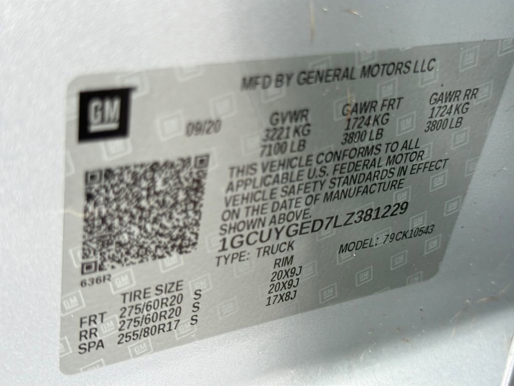 Used 2020 Chevrolet Silverado 1500 LTZ w/ LTZ Texas Edition image 31