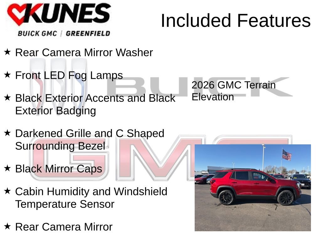 New 2026 GMC Terrain Elevation w/ Elevation Premium Package image 4