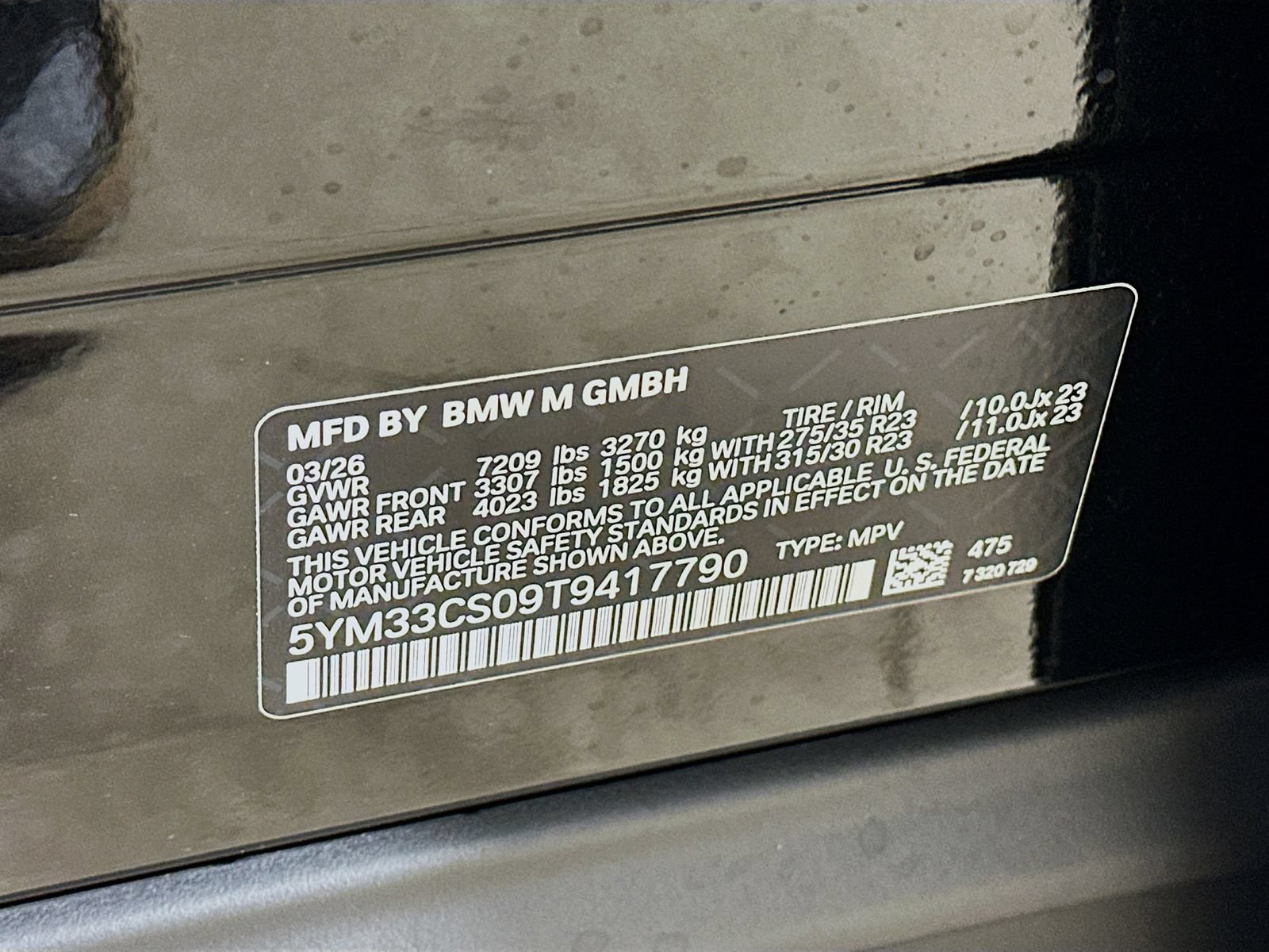 New 2026 BMW XM Label Red AWD/4WD image 48