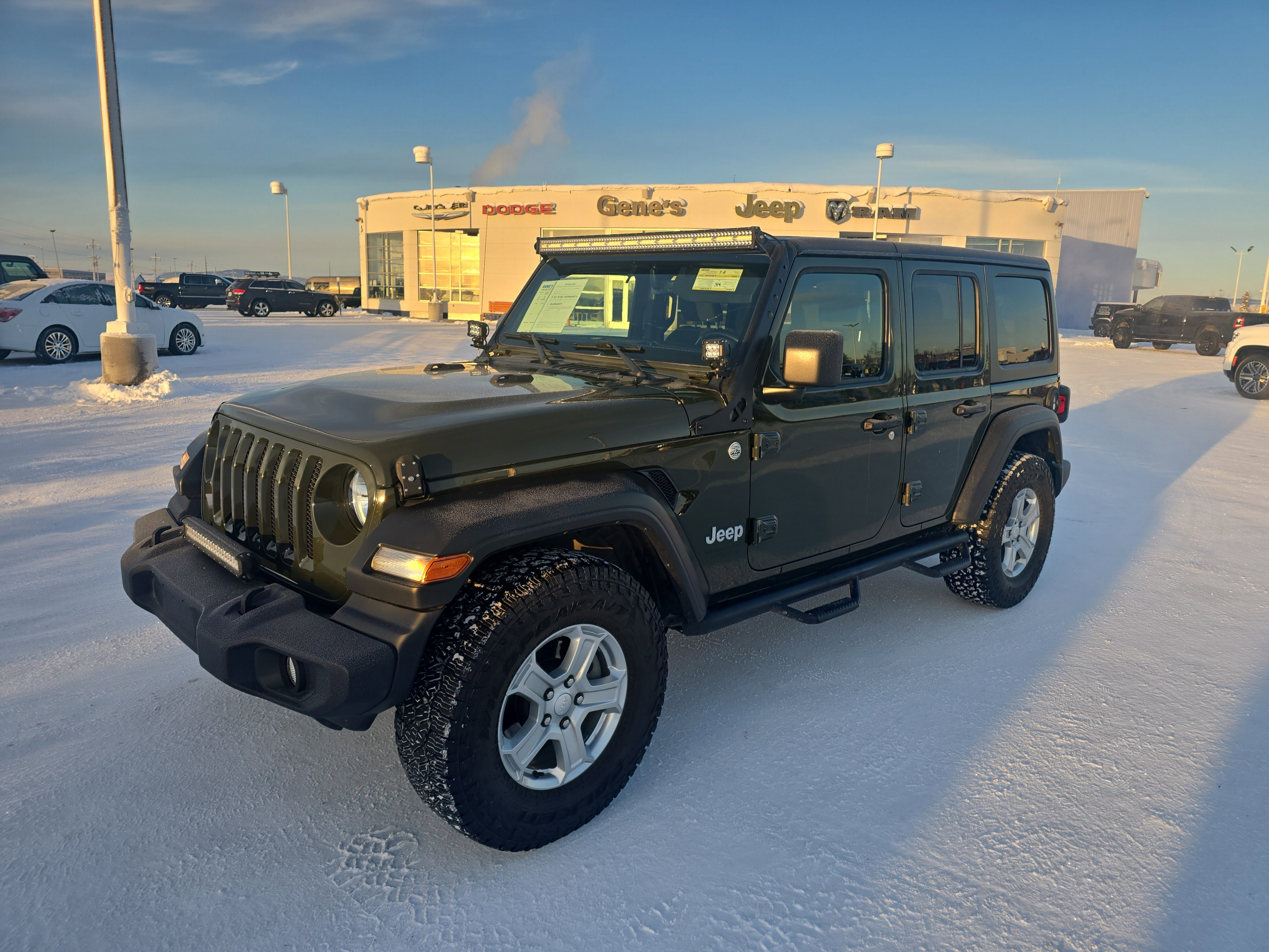 Certified 2021 Jeep Wrangler Unlimited Sport