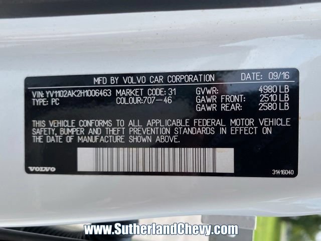 Used 2017 Volvo S90 T5 Momentum w/ Convenience Package FWD image 44
