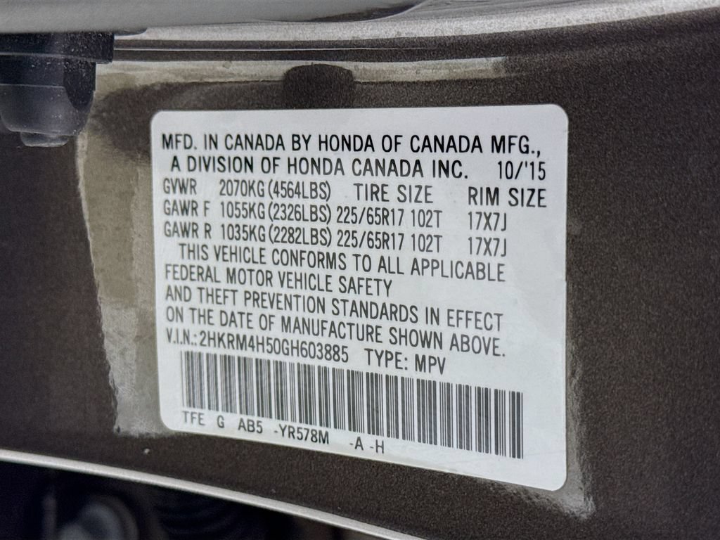 Used 2016 Honda CR-V EX image 32