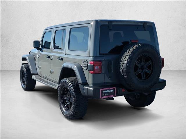 Used 2020 Jeep Wrangler Unlimited Sahara AWD/4WD image 8