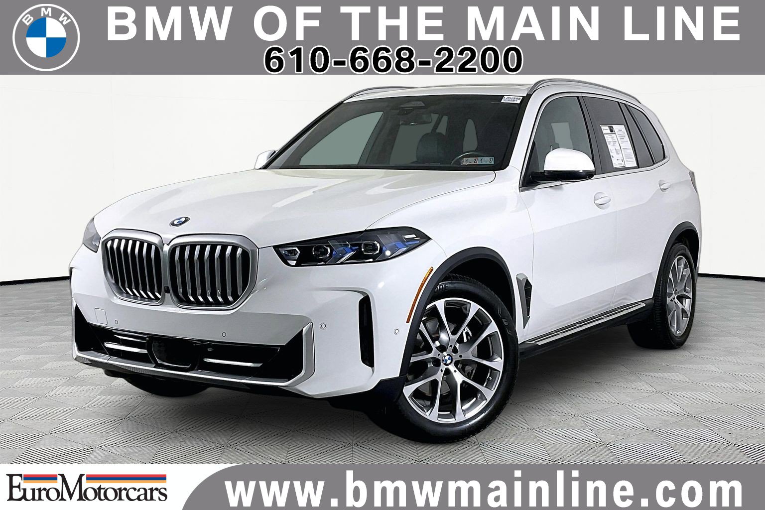 Certified 2024 BMW X5 xDrive40i w/ Premium Package