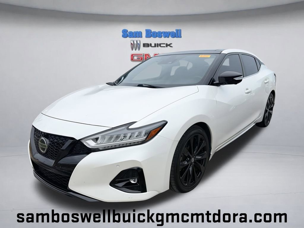 Used 2021 Nissan Maxima SR w/ Sport Mat Group FWD image 1