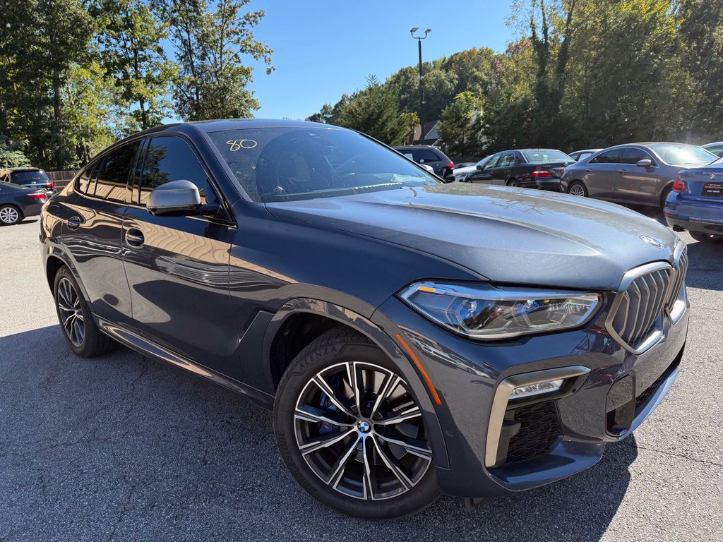 Used 2020 BMW X6 M50i w/ Executive Package AWD/4WD image 2
