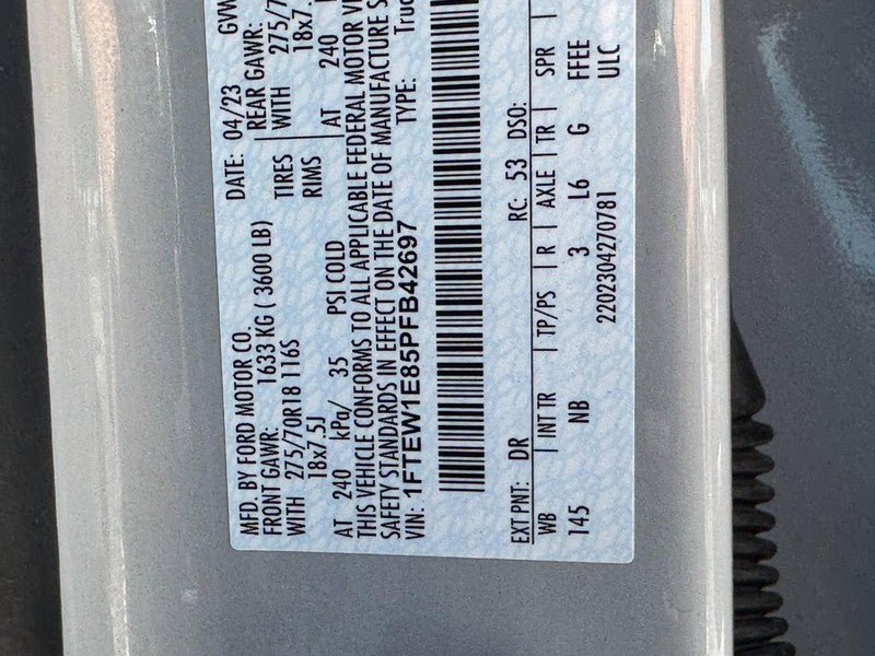 Used 2023 Ford F150 Tremor w/ Equipment Group 402A High AWD/4WD image 25