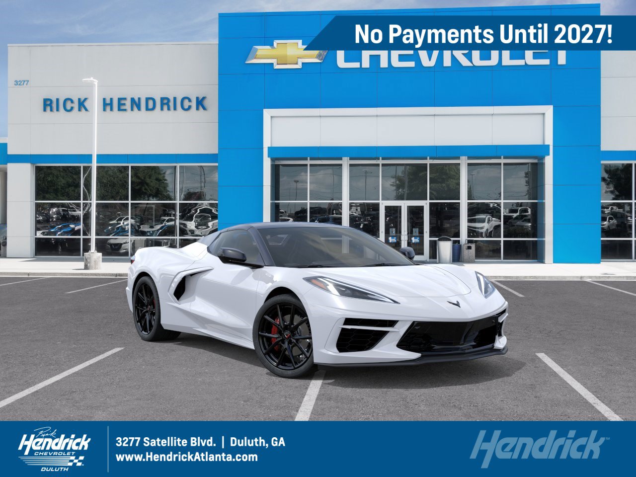 New 2027 Chevrolet Corvette Stingray Convertible w/ 2LT RWD image 1