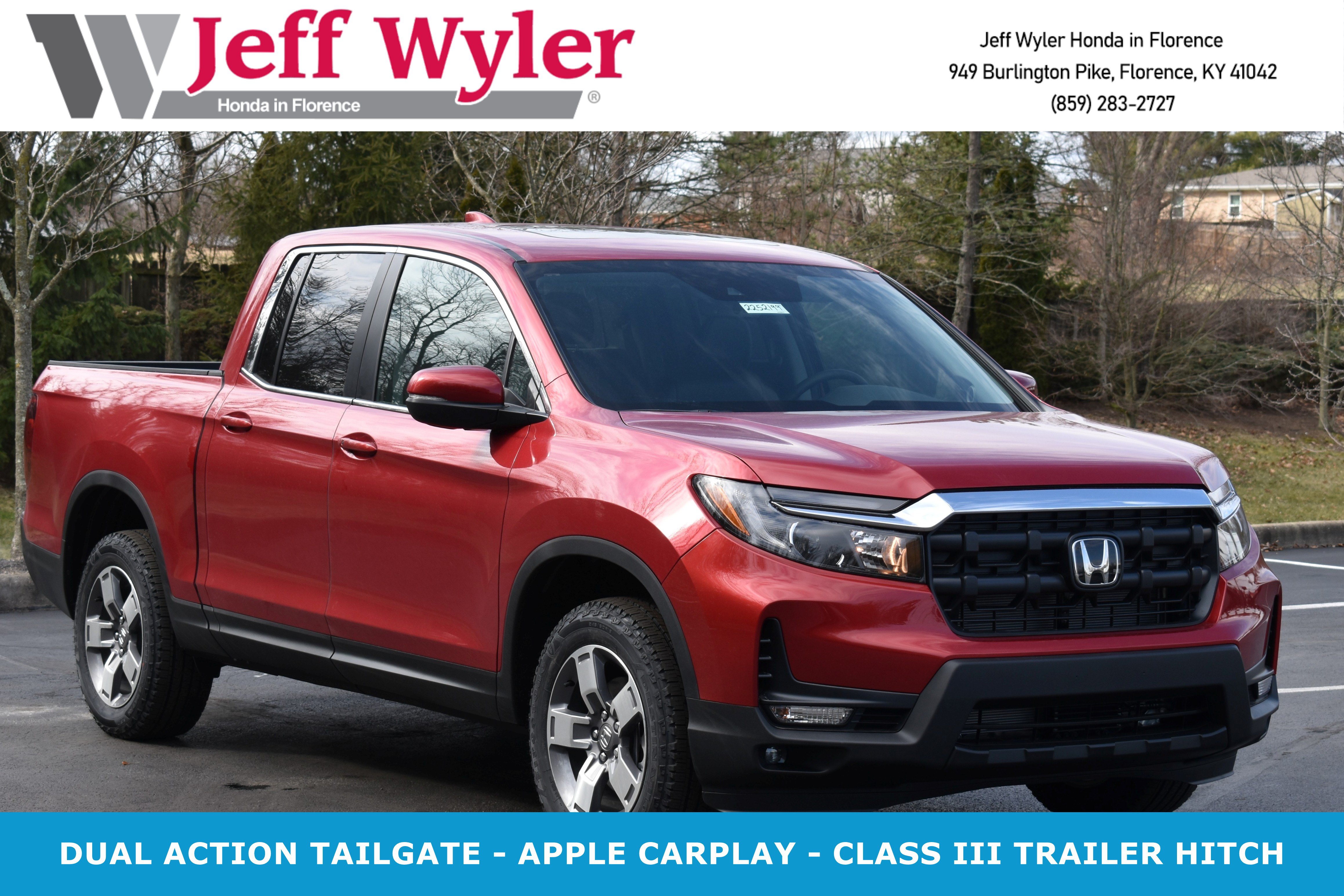 New 2026 Honda Ridgeline RTL