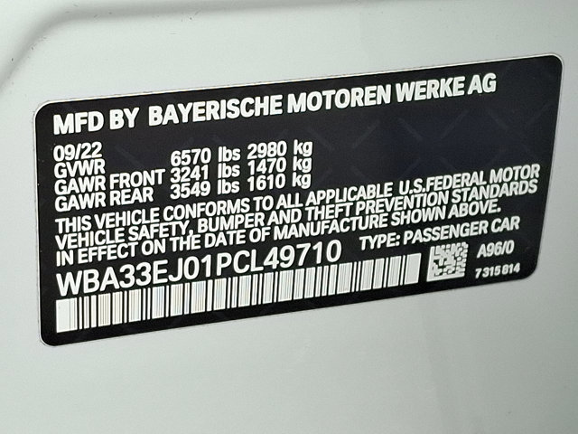 Certified 2023 BMW 760i xDrive image 30