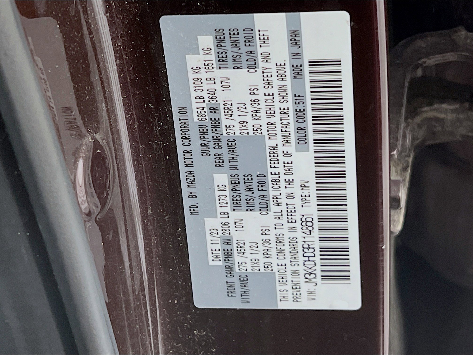 Used 2024 MAZDA CX-90 3.3 Turbo w/ Premium Package image 39