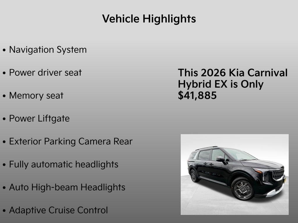 New 2026 Kia Carnival EX image 5