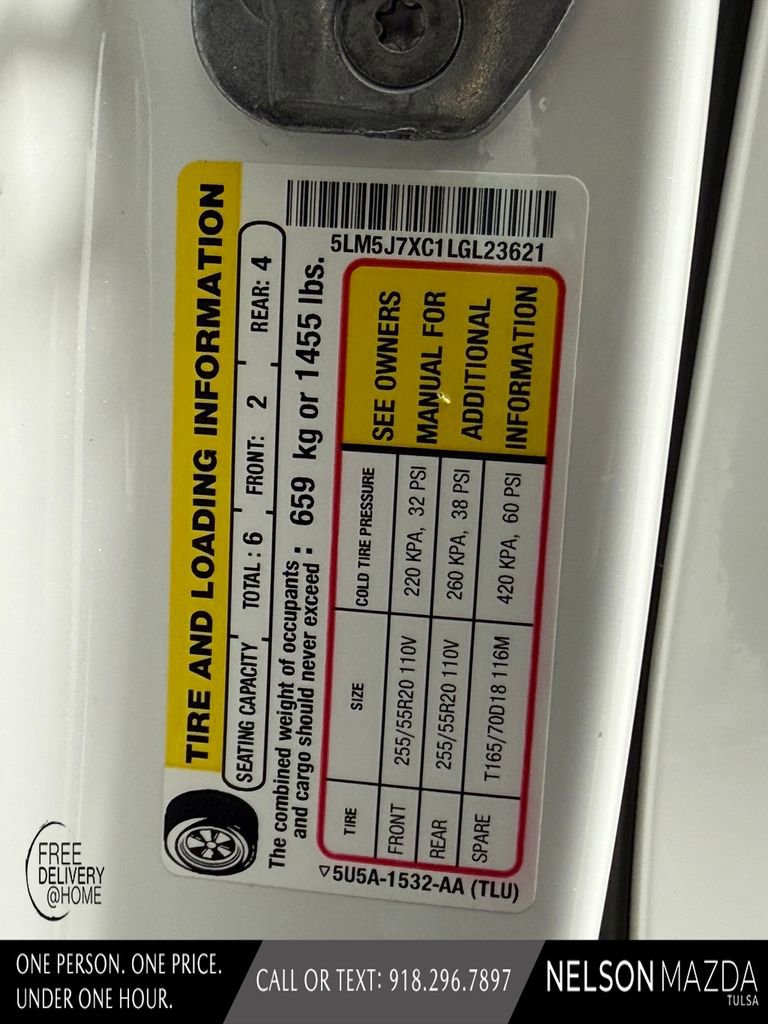 Used 2020 Lincoln Aviator Reserve w/ Equipment Group 201A image 56