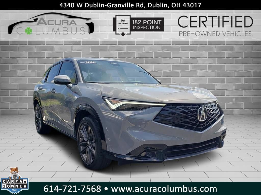 Certified 2025 Acura ADX A-Spec
