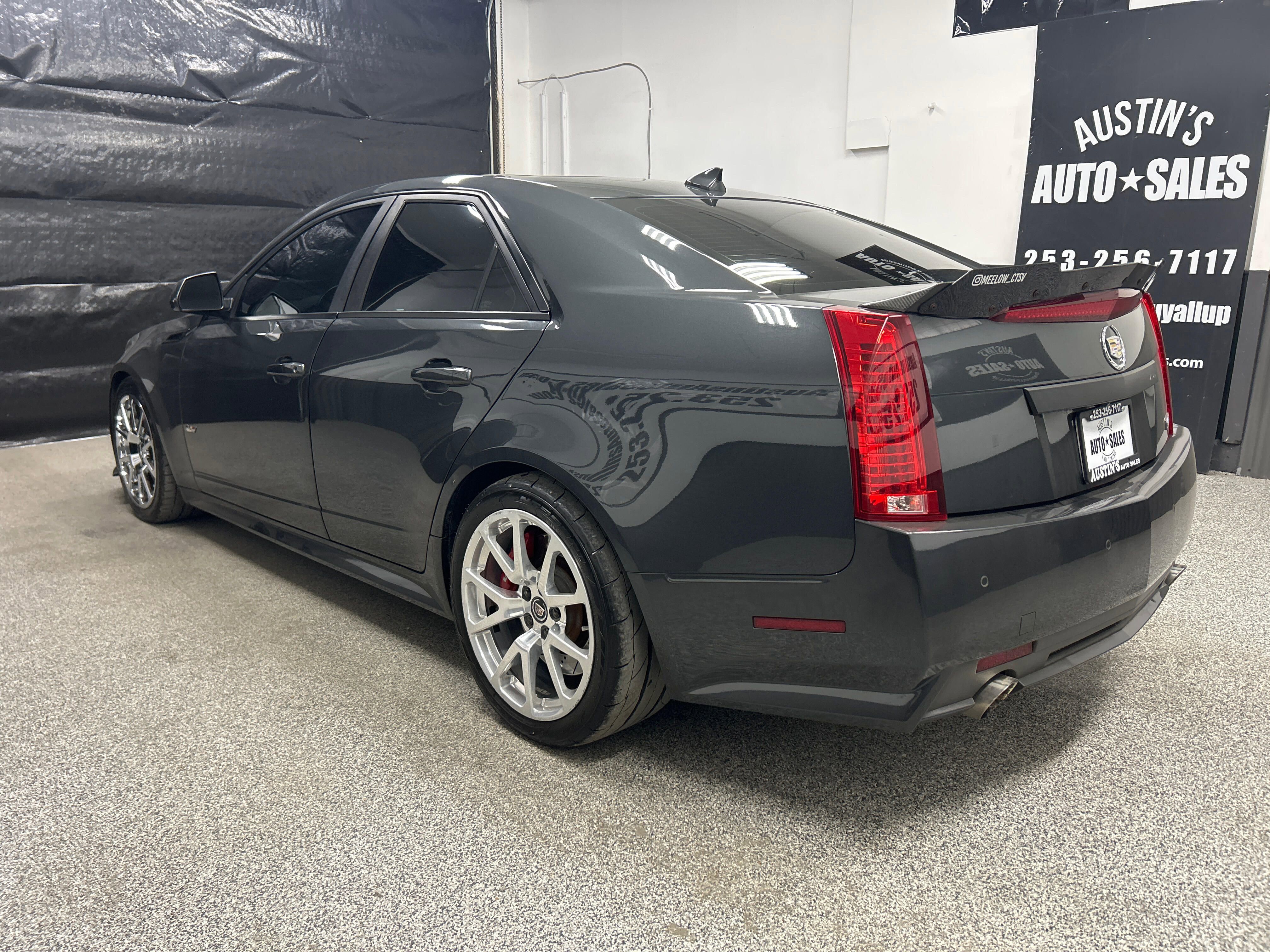 Used 2014 Cadillac CTS V w/ Wood Trim Package RWD image 4