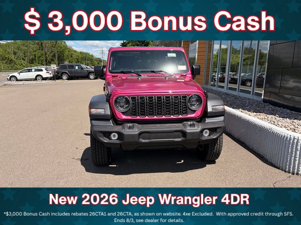 New 2026 Jeep Wrangler Unlimited Sport AWD/4WD image 3