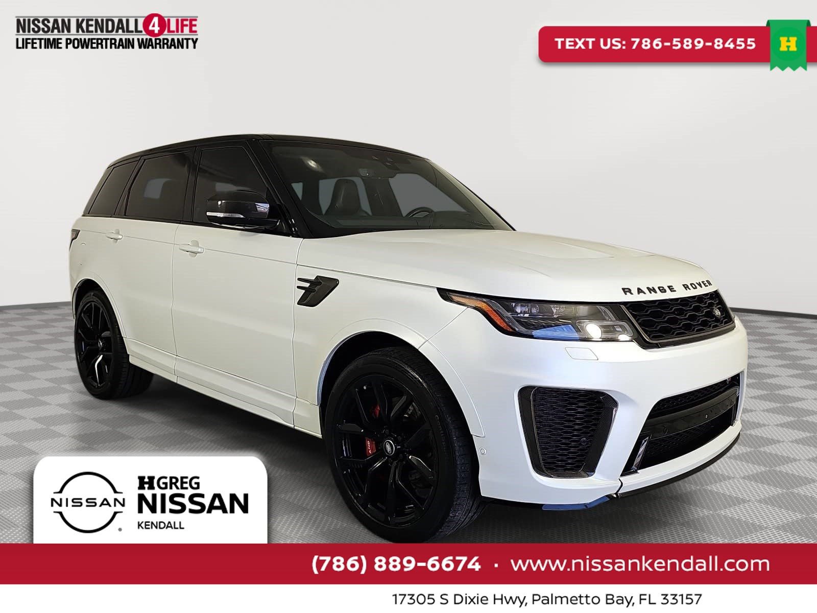 Used 2018 Land Rover Range Rover Sport SVR