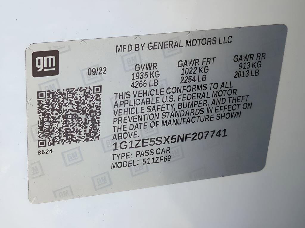 Used 2022 Chevrolet Malibu Premier image 32