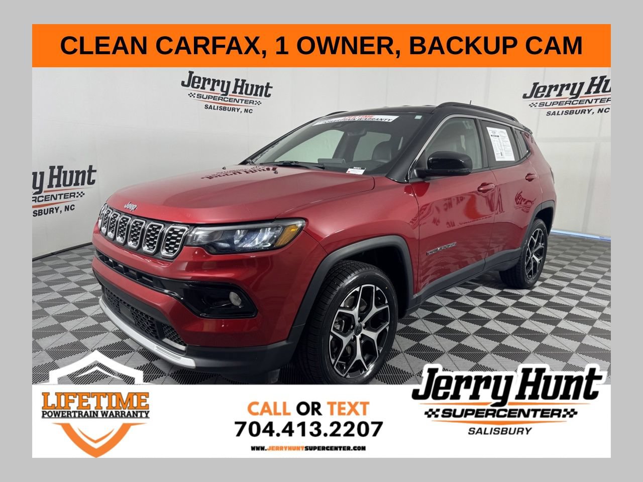 Used 2025 Jeep Compass Limited AWD/4WD image 1