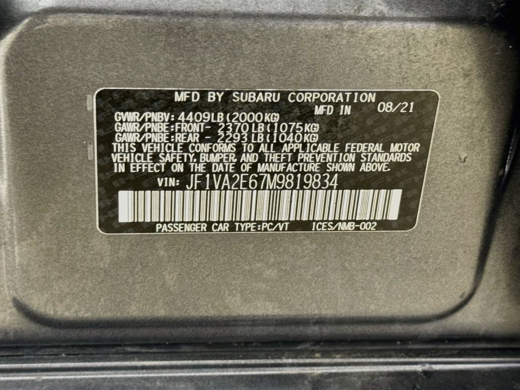 Used 2021 Subaru WRX STI w/ Popular Package #3 (IZT) AWD/4WD image 28