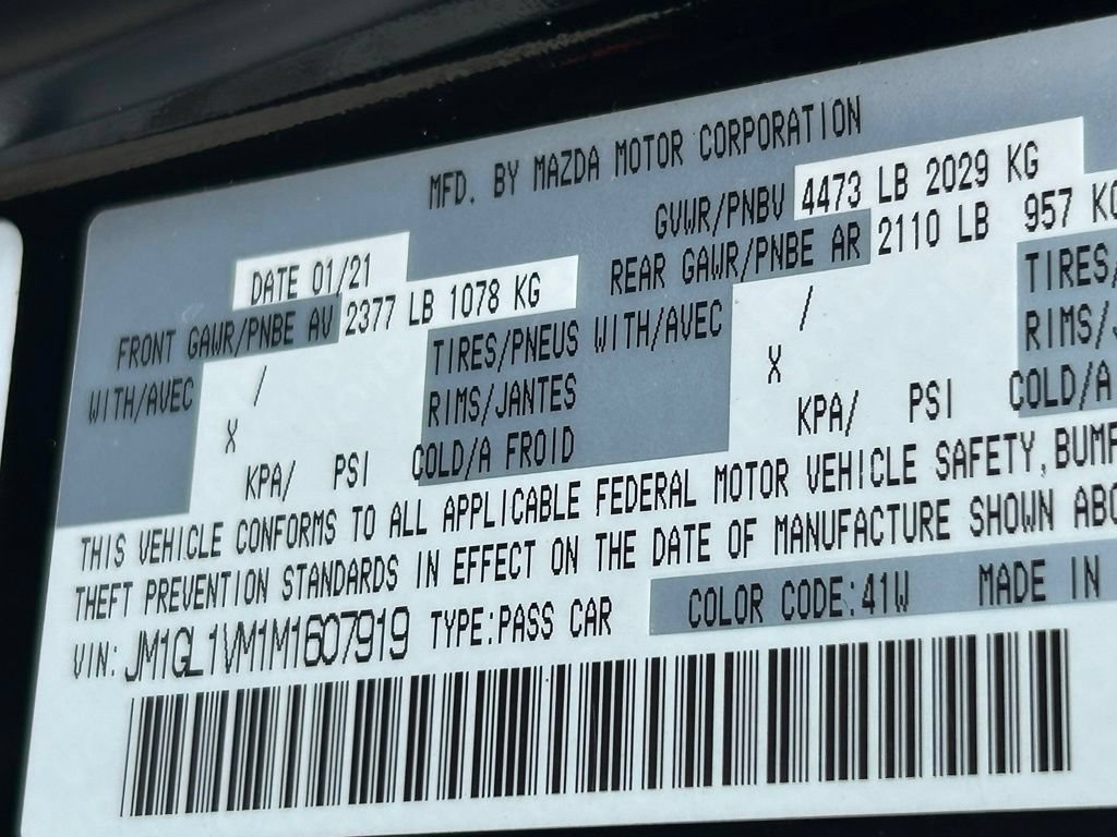 Used 2021 MAZDA MAZDA6 Touring FWD image 41