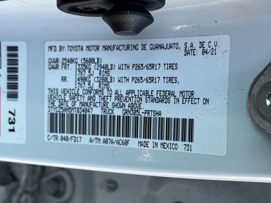 Used 2021 Toyota Tacoma TRD Sport AWD/4WD image 47