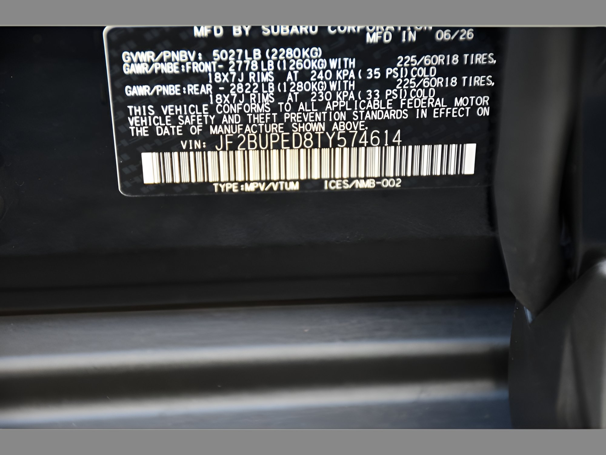 Used 2026 Subaru Outback Touring AWD/4WD image 26