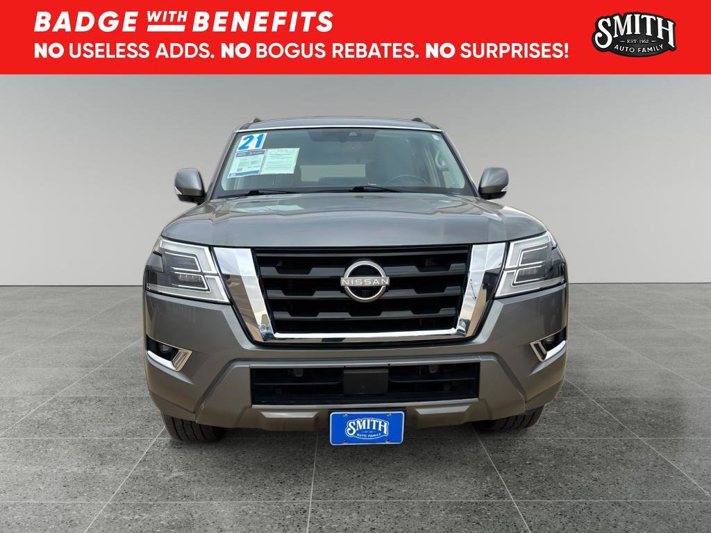 Used 2021 Nissan Armada SL w/ Captain's Chairs Package AWD/4WD image 3