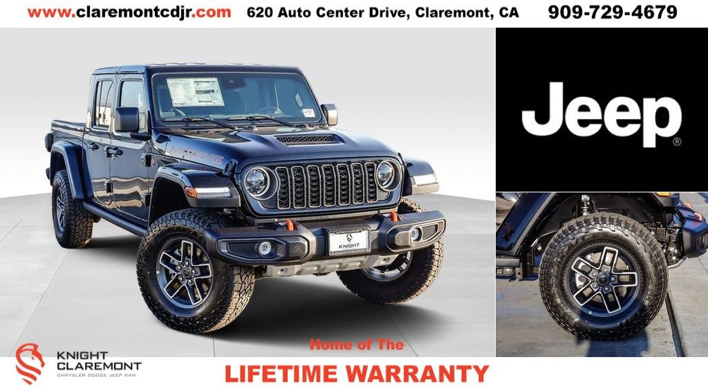 New 2025 Jeep Gladiator Mojave w/ Safety Group
