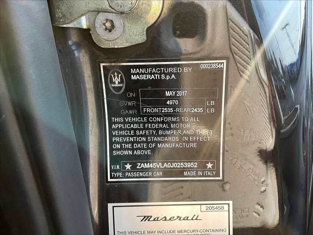 Used 2018 Maserati GranTurismo Sport RWD image 18