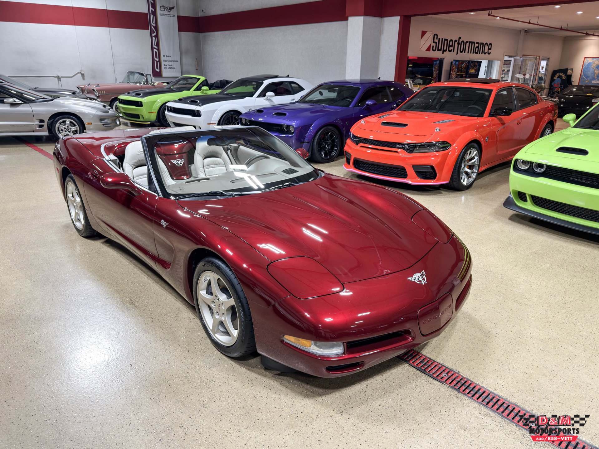 Used 2003 Chevrolet Corvette 50TH Anniversary Convertible w/ Preferred Equipment Group1 image 55