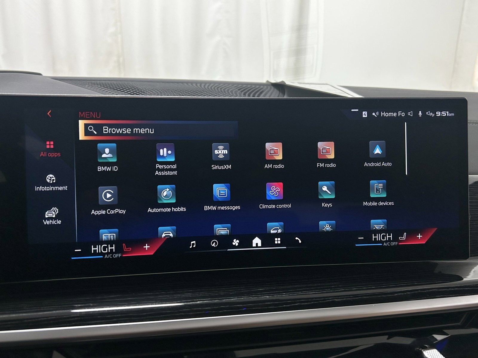 Used 2025 BMW X5 M60i w/ Parking Assistance Package image 16