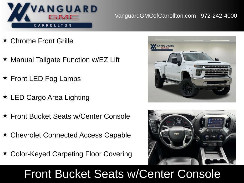 Used 2021 Chevrolet Silverado 2500 LTZ w/ LTZ Plus Package AWD/4WD image 40