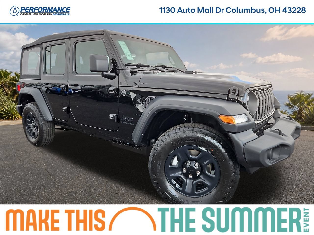 New 2026 Jeep Wrangler Unlimited Sport AWD/4WD image 1