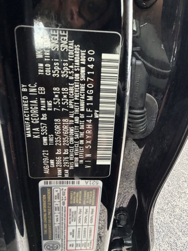 Used 2021 Kia Sorento EX FWD image 31