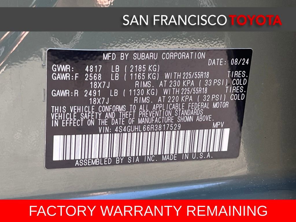 Used 2024 Subaru Crosstrek 2.5i Limited w/ Popular Package #3A image 40