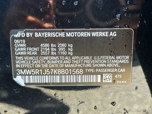 Used 2019 BMW 330i Sedan w/ Premium Package RWD image 19