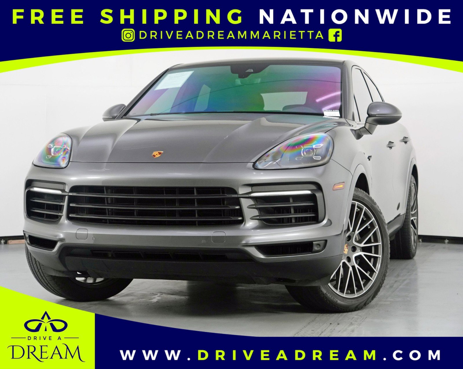 Used 2023 Porsche Cayenne Coupe AWD/4WD image 1