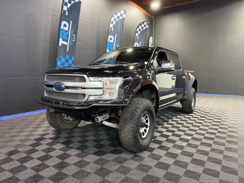 Used 2018 Ford F150 Platinum w/ Equipment Group 701A Luxury image 1