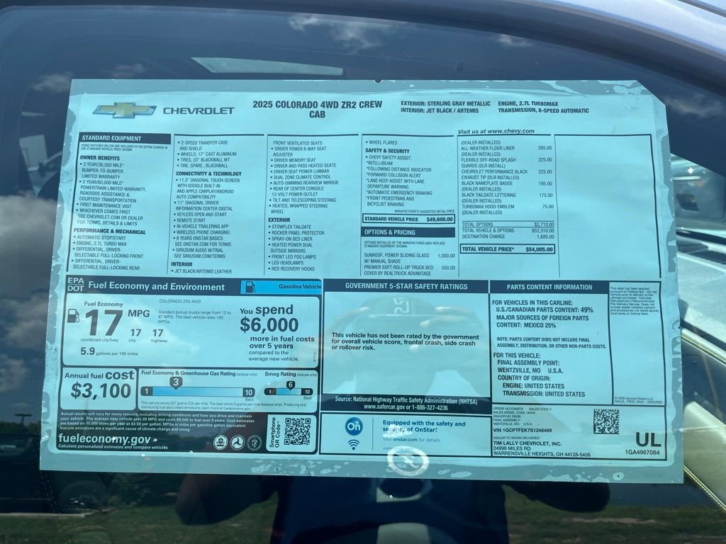 New 2025 Chevrolet Colorado ZR2 image 30