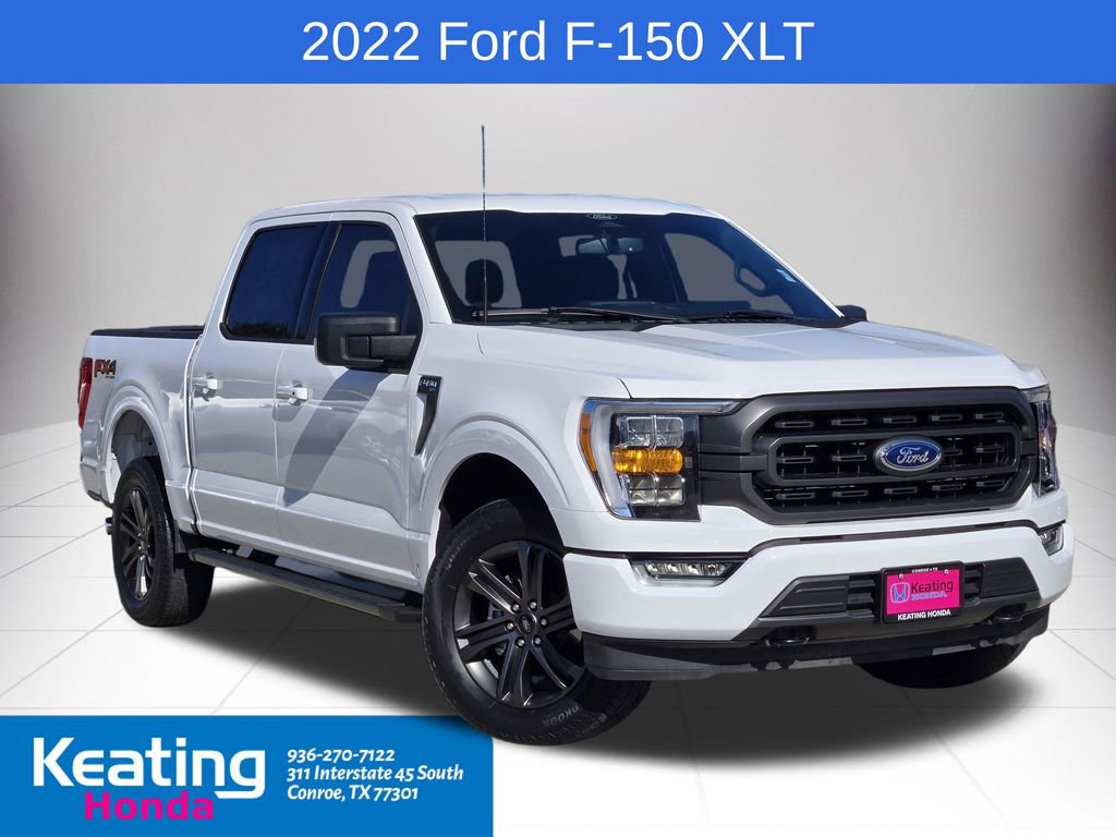 Used 2022 Ford F150 XLT w/ Equipment Group 302A High image 1