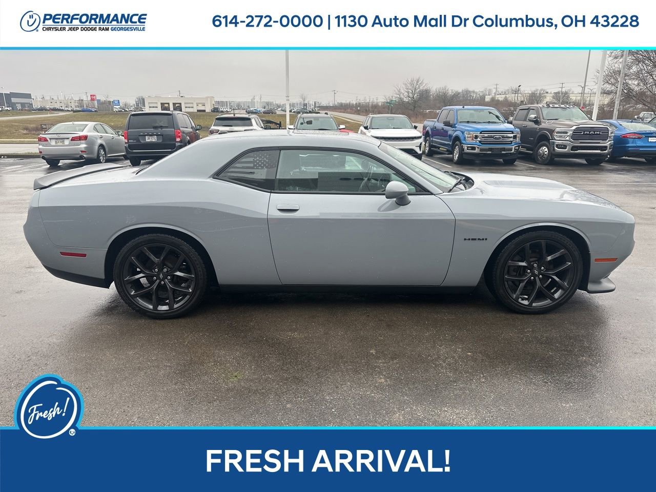 Used 2021 Dodge Challenger R/T w/ Blacktop Package image 3
