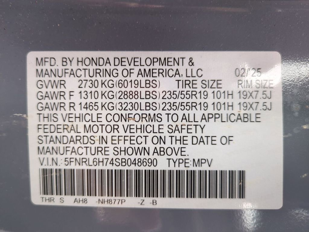 Used 2025 Honda Odyssey Sport-L image 36